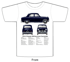 Austin A40 Cambridge 1954-57 T-shirt Front